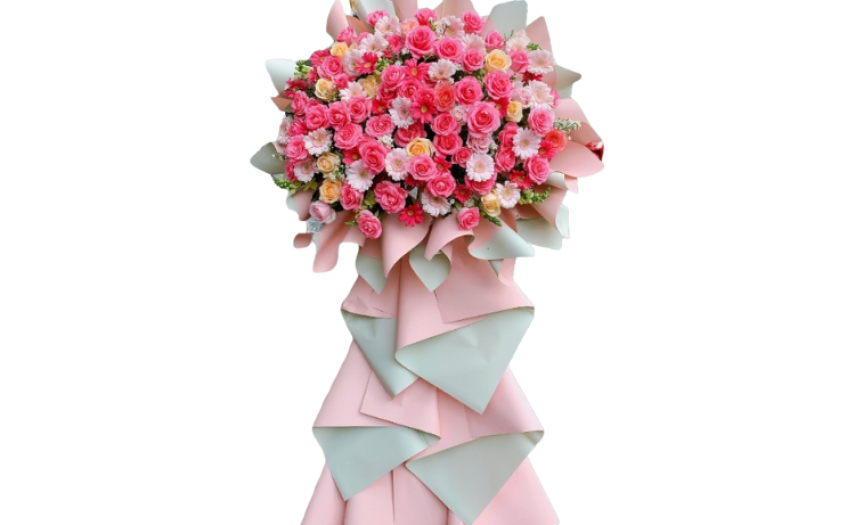 Hoa khai trương nên tặng màu nào để mang lại may mắn và thành công?